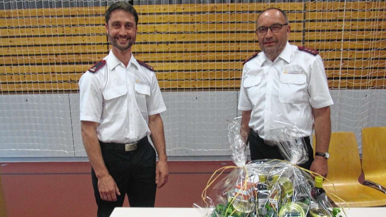 Welschensteinacher Feuerwehr würdigt Benedikt Meßmer sen.