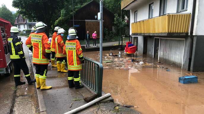 Feuerwehr leistet Nachbarschaftshilfe im Schuttertal