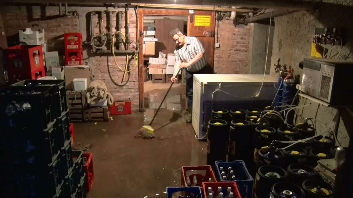 Starkregen sorgt in Schuttertal für Überschwemmungen