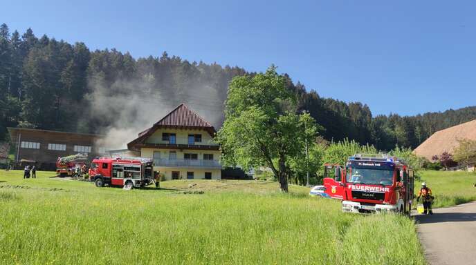 Küchenbrand in Steinach verursacht 100.000 Euro Schaden