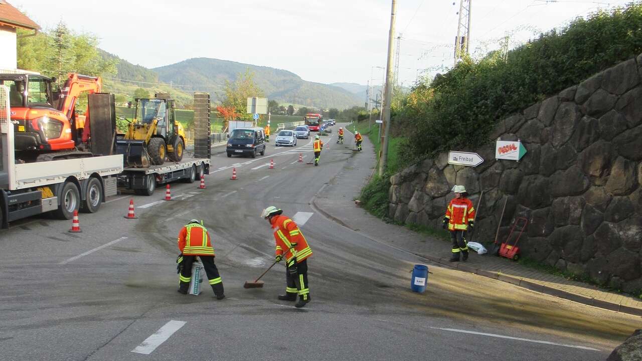 Ölspur reichte bis Welschensteinach