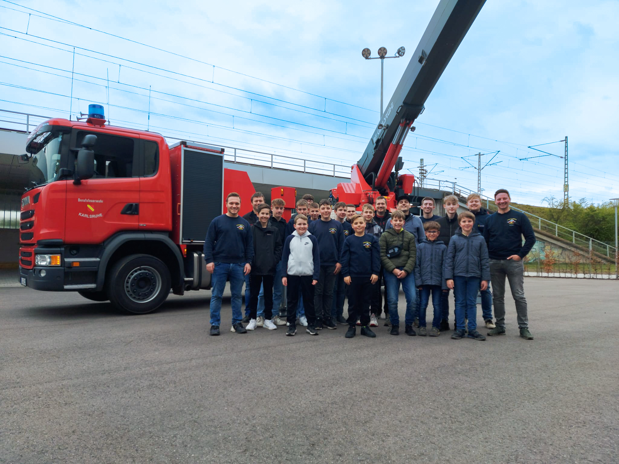 Zu Besuch bei der Berufsfeuerwehr Karlsruhe